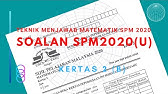 Cara Jawab Matematik Spm 2021 Terengganu Bahagian B C Youtube