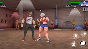 Bodybuilder GYM Fighting Game | Best Android Gameplay 2022 - Best office Action Games for Android