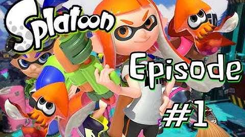Splatoon Gameplay #1: Setup, Tutorial and Starting Off (Wii U)