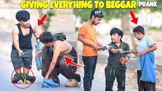 Giving Everything to Beggar Prank - | @NewTalentOfficial