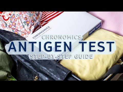 Chronomics antigen (rapid flow) test step-by-step guide | TUI help & FAQs