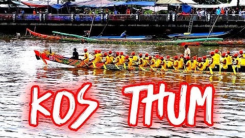 Bốn ghe ngo độc mộc chùa kos thum đã có mặt và test tốc độ trên dòng sông maspero 