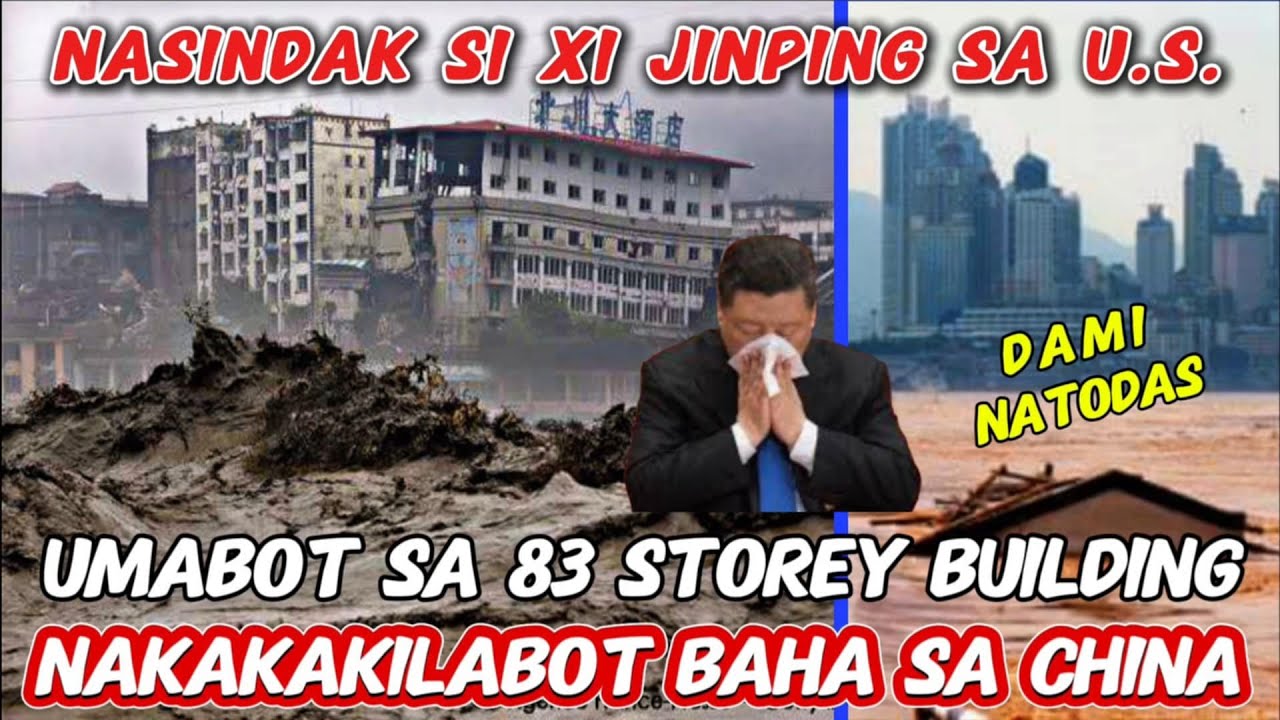 Nakakakilabot baha sa China umabot sa 83 storey building ang taas dami ...