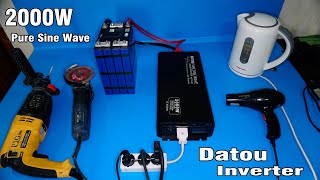 Review Datou inverter 2000W (4000W Peak)