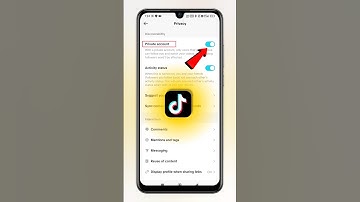 Tiktok Account Private Kaise Kare 2026 | How To Private TikTok Account #techfrack #shorts #tiktok