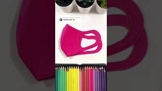 Download Lagu TikTok Transition Tutorial Result | Drawing my Pink Mask MP3