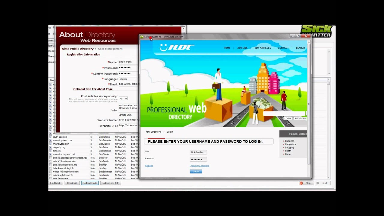 PHPLD Article Submitter Scrape and Submit Guide