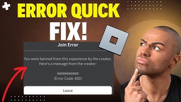 Fix Roblox Error Code 600 in 2025 🚫 | Easy Step-by-Step Solution 🎮