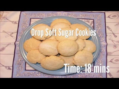 Drop Soft Sugar Cookies Recipe