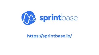 Sprintbase Design Thinking Software Platform Demo