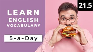 Learn English Vocabulary Daily #21.5 - British English Podcast
