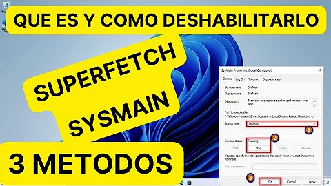 ¿Cómo se llama Superfetch en Windows 11?