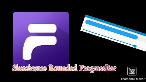 Sketchware-Rounded ProgressBar