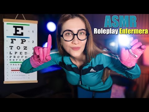 ASMR 🩺 ENFERMERA Te Cuida y te Ayuda a Dormir | Roleplay 4k ATENCIÓN MÉDICA PERSONAL en ESPAÑOL
