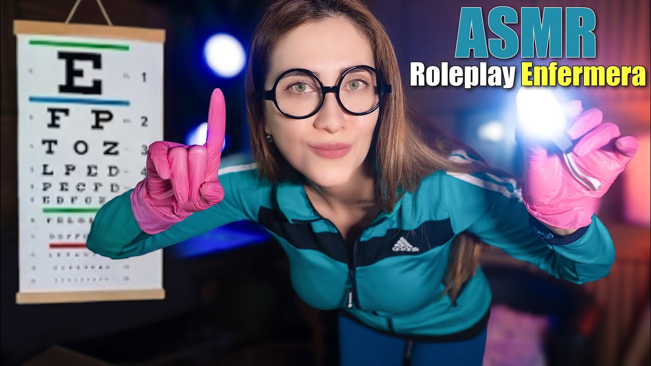 ASMR 🩺 ENFERMERA Te Cuida y te Ayuda a Dormir | Roleplay 4k ATENCIÓN MÉDICA PERSONAL en ESPAÑOL