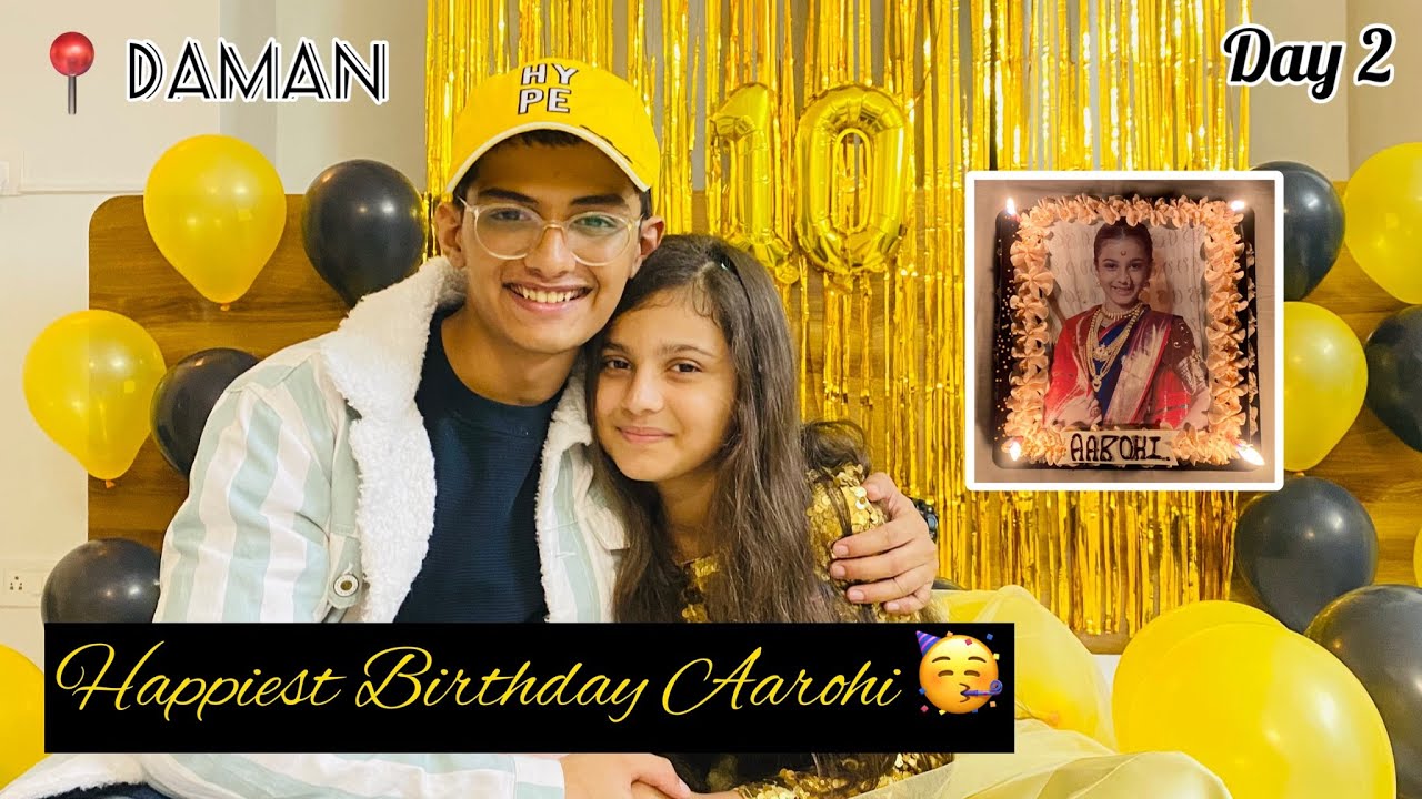 We celebrated Kashibai’s 10th birthday | Ft. Aarohi Patel | Venkatesh Pande