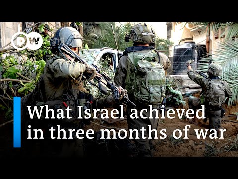 What has Israel accomplished in three months of war and what lies ahead? | DW News