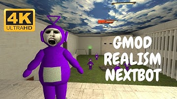 Gmod Nextbot Realism - Escape from Tinky Winky | gmod NPC NEXTBOTS