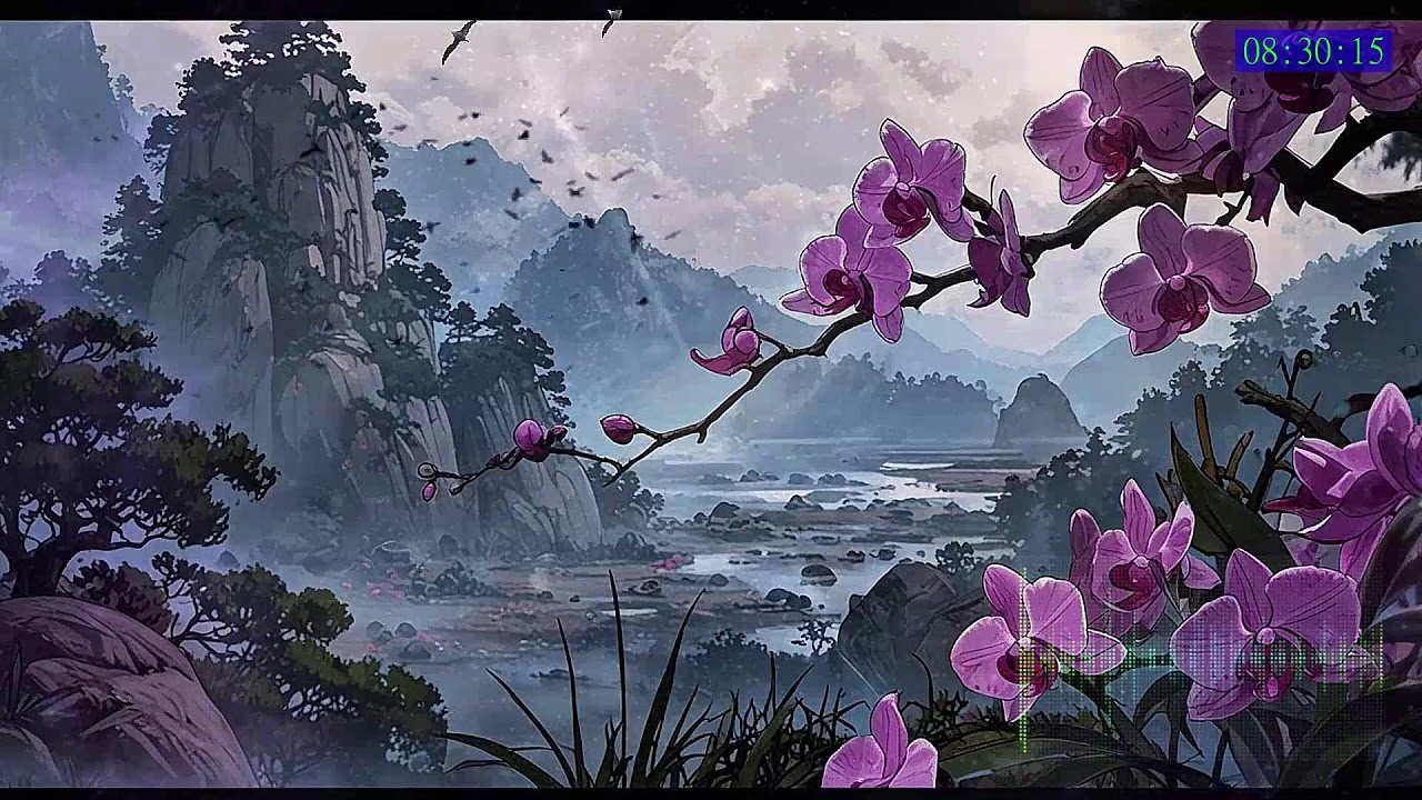 Peaceful Guzheng Flow for Stress Relief