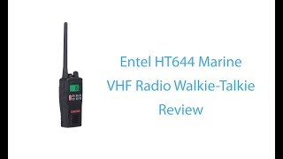 Entel HT644 Marine VHF Radio Walkie Talkie