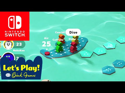 Let’s Play! Oink Games - Deep Sea Adventure / Nintendo Switch Gameplay No Commentary