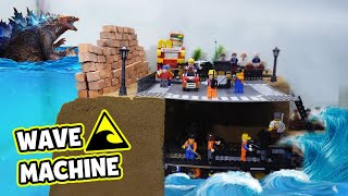 Massive of Dam Breach, Godzilla vs Brick Dam & LEGO City - Dam Breach Experiment