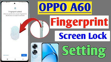 Oppo a60 fingerprint screen lock | fingerprint lock setting in sensor | oppo a60 fingerprint sensor