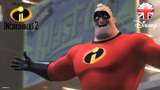 INCREDIBLES 2 | New Clip! The Underminer Has Escaped | Official Disney Pixar UK