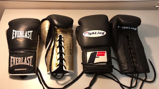 Everlast Powerlock Gloves vs. Fighting Sports Training Gloves YouTube