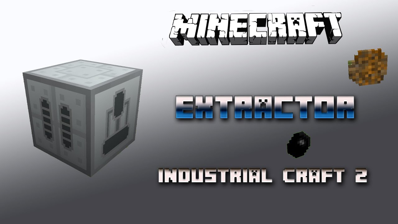 Extractor 💎Sticky Resin Rubber 💎 Industrial Craft 2 Tutorial 💎 Deutsch