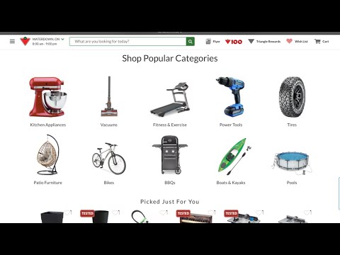 How to Use Canadian Tire Money to Buy Products Online at Canadiantire.ca