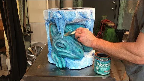 What can you use to seal styrofoam?