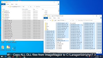 3 Easy Steps To Install Imagick Extension to Laragon