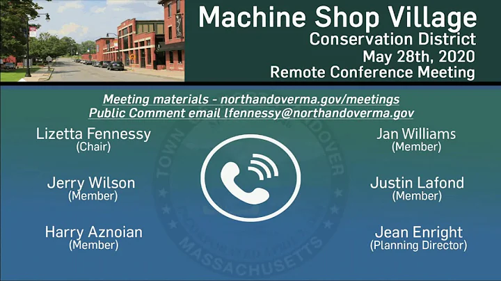 Machine Shop Village Conservation District - May 2...