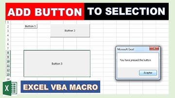 Add Buttons To Selection Excel VBA Macro