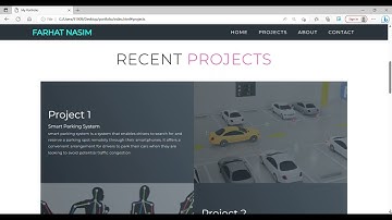 Portfolio || Using HTML & CSS || JAVASCRIPT || OASIS INFOBYTE || LEVEL-1 || TASK-2