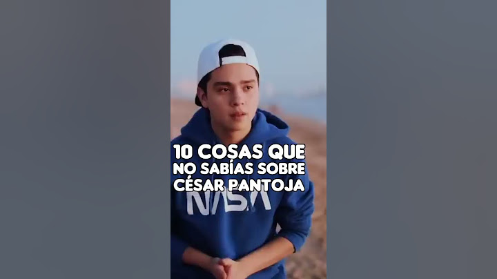 10 COSAS QUE NO SABES SOBRE CÉSAR PANTOJA #Shorts
