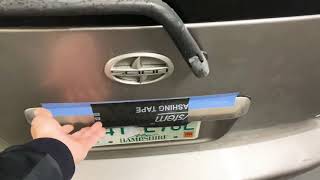 Broken Scion xB tailgate handle . How to fix a broken hatch release 2006 Scion xB . eBay parts