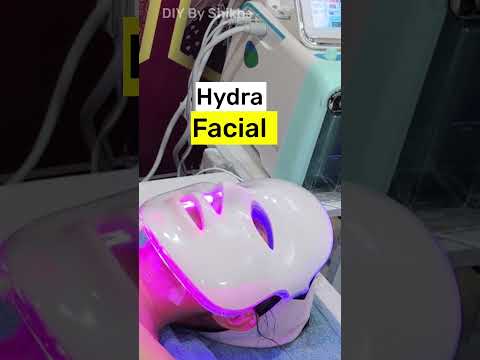 HYDRA FACIAL / BEFORE & AFTER Hydra Facial first time my experience #youtubeshorts #hydra #facial