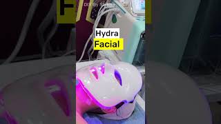 HYDRA FACIAL / BEFORE & AFTER Hydra Facial first time my experience #youtubeshorts #hydra #facial