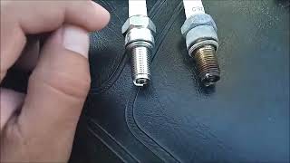 Spark plug change #suzuki gn125f. #ngk