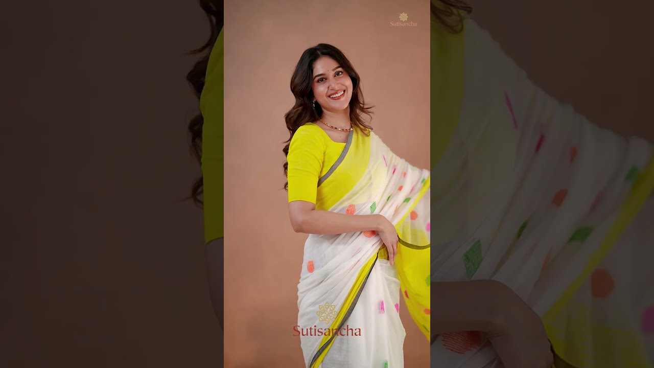 🌸 Timeless Threads of Grace – Sutisancha Saree 🌸