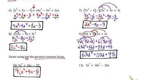 Unit 4 test review part 1