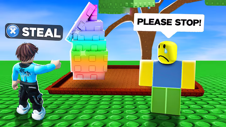 Stealing the RAREST FRUITS in Grow a Garden!