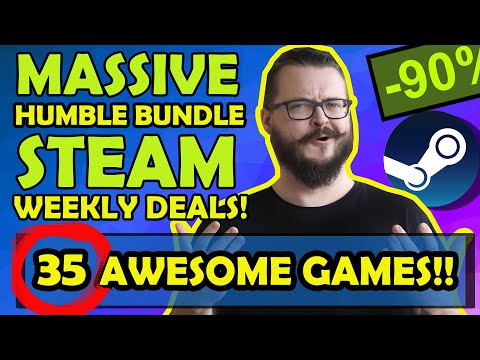 MASSIVE Humble Bundle STEAM Weekly Sale! 35 DISCOUNTED GREAT STEAM GAMES! 