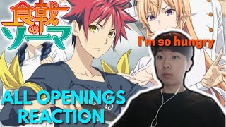 FOOD WARS OPENING 1-6 REACTION & RANKING - [BLIND]