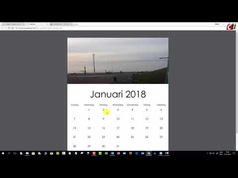 Video: Hoe Maak Je Een Kalender Op Een Foto In