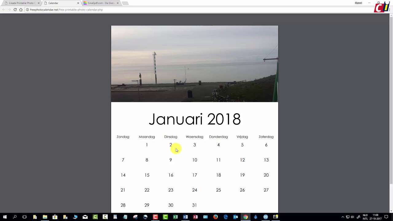 Kalender maken met Photo Calendar | Computer Idee