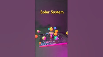 solar system working model #sciencefairproject