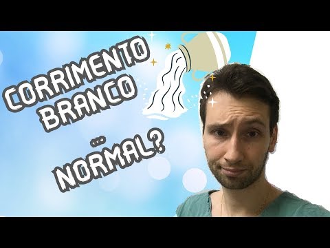 CORRIMENTO BRANCO NA GRAVIDEZ, DESCUBRA é normal?